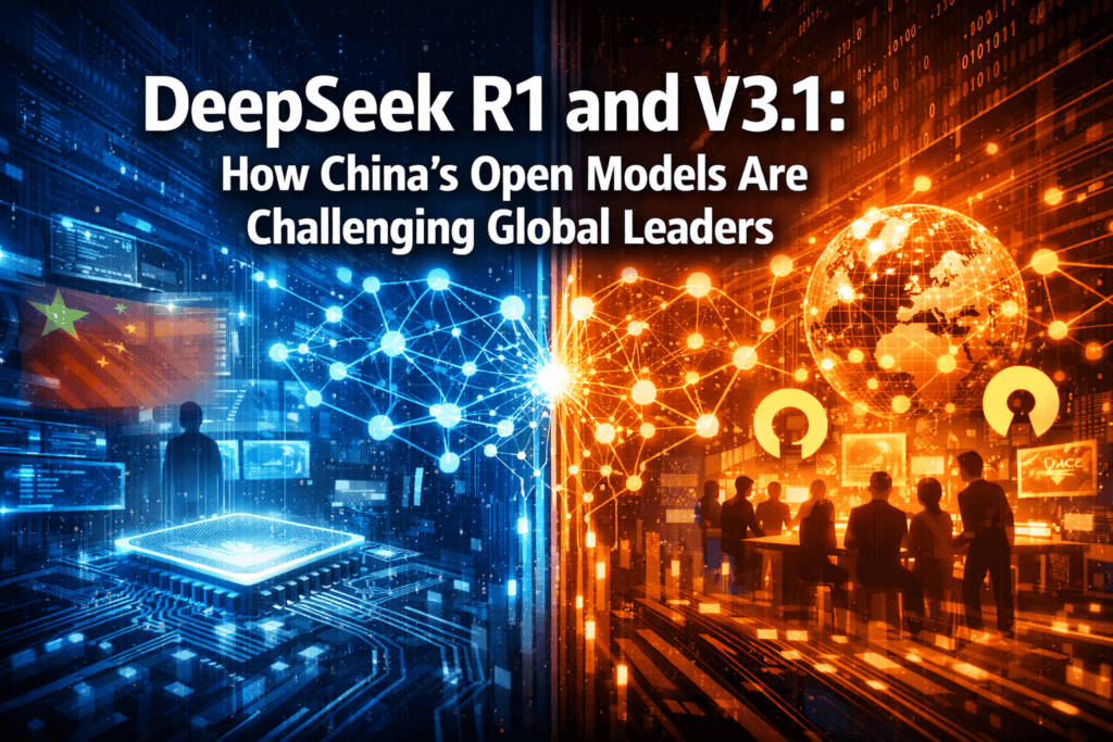 DeepSeek R1 and V3.1: How China's Open Models Are Challenging Global Leaders