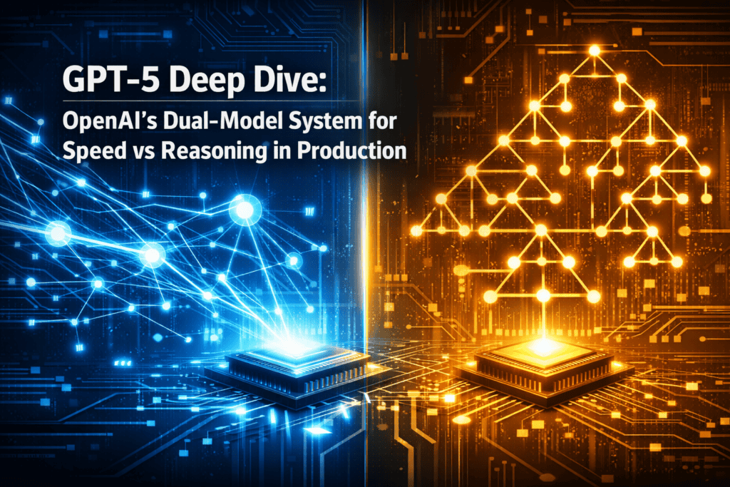 GPT-5 Deep Dive: OpenAI's Dual-Model System for Speed vs Reasoning in Production