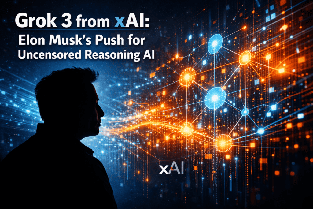 Grok 3 from xAI: Elon Musk's Push for Uncensored Reasoning AI