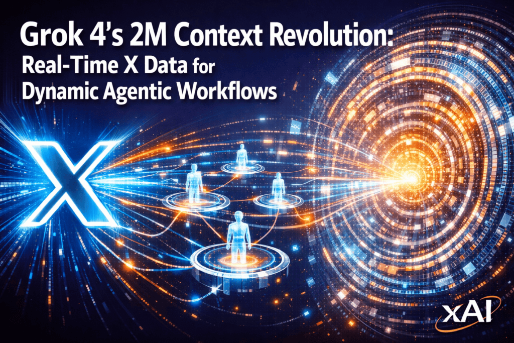 Grok 4's 2M Context Revolution: Real-Time X Data for Dynamic Agentic Workflows