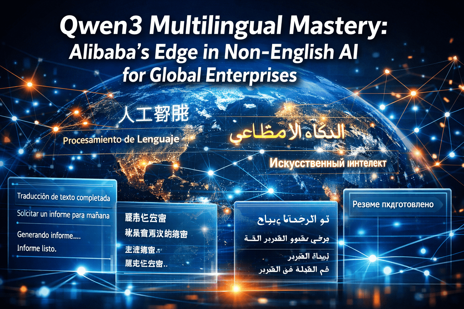 Qwen3 Multilingual Mastery: Alibaba's Edge in Non-English AI for Global Enterprises