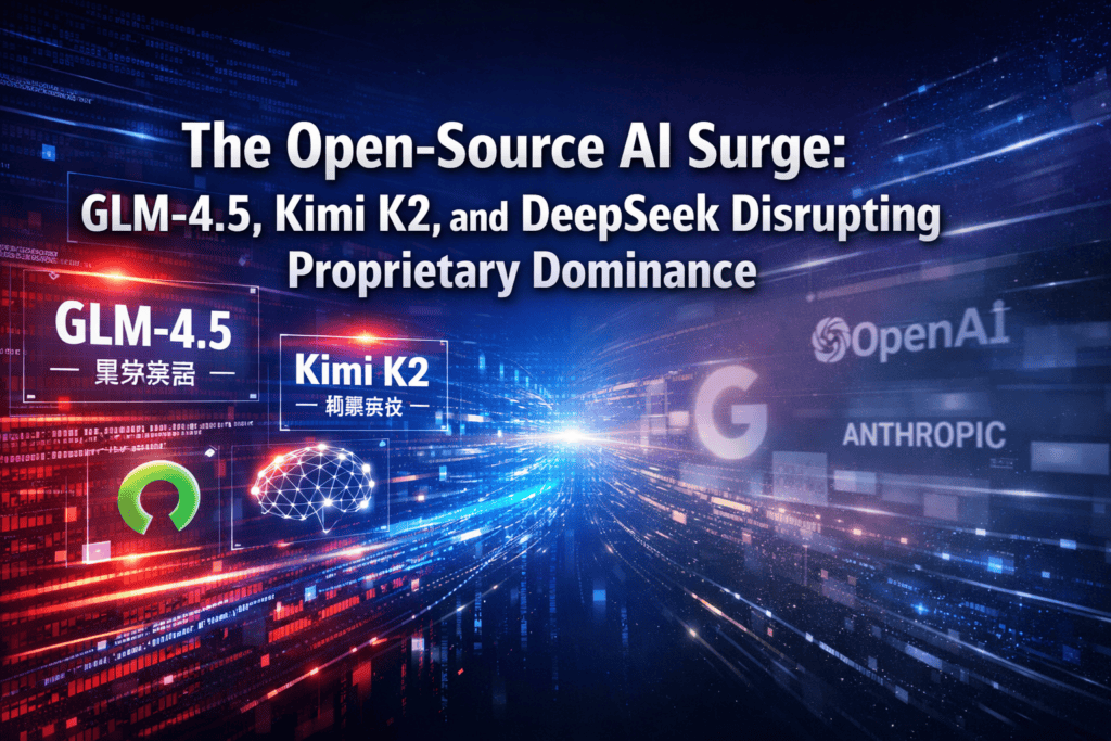 The Open-Source AI Surge: How GLM-4.5, Kimi K2, and DeepSeek Are Disrupting Proprietary Model Dominance